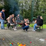 Feiern mit Freunden